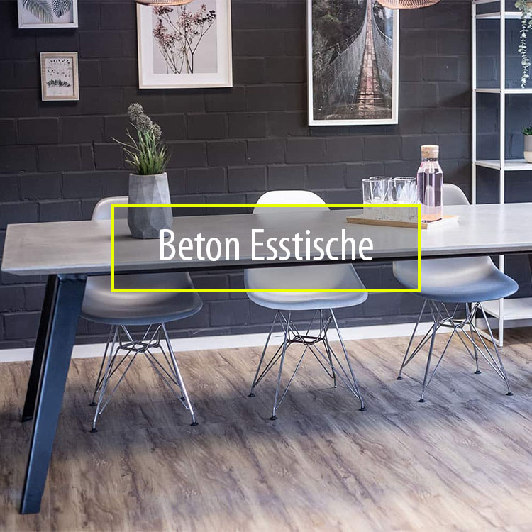 Beton Esstische