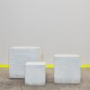 cube Betonwürfel Betonhocker - 30 x 30 x 30 cm, Weiß (Betonweiß)